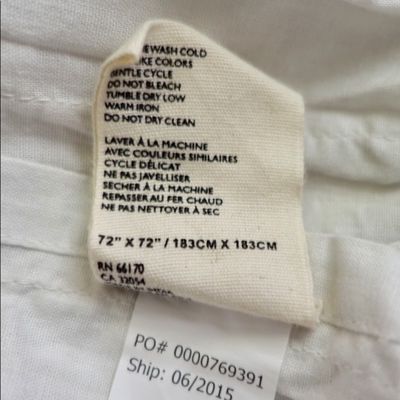 Anthropologie Bath Anthropologie Draped Wisteria Shower Curtain Poshmark